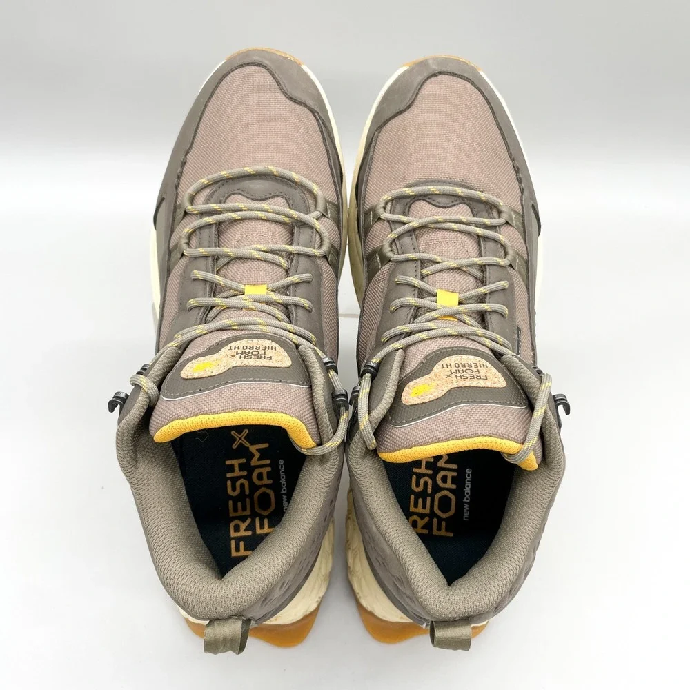 New Balance Fresh Foam Hierro Mid GTX Hiking Boots Mens 13 Brown Trail Running